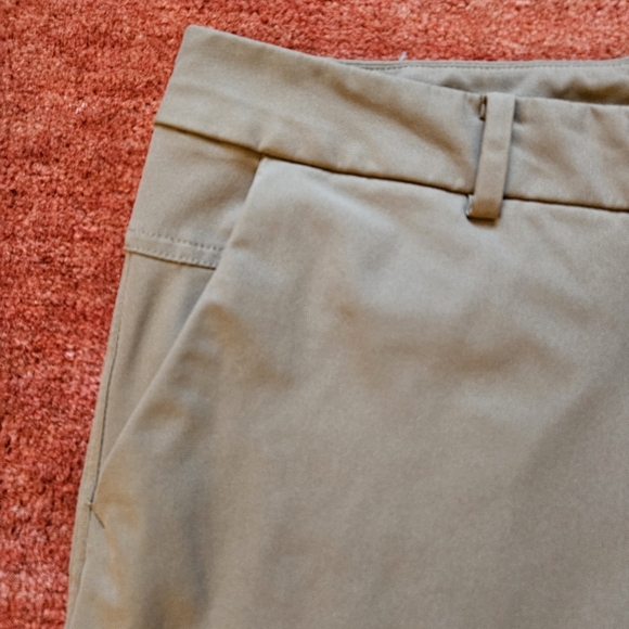 Lululemon Mens The Works ABC Shorts LM7929S Golf Warpstreme 11" Chino Tan - Picture 9 of 10